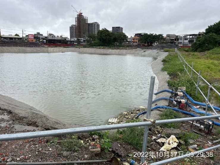 1017-整地土方工程、污水工程及管理維護(滯洪池抽排水/雜草處理)