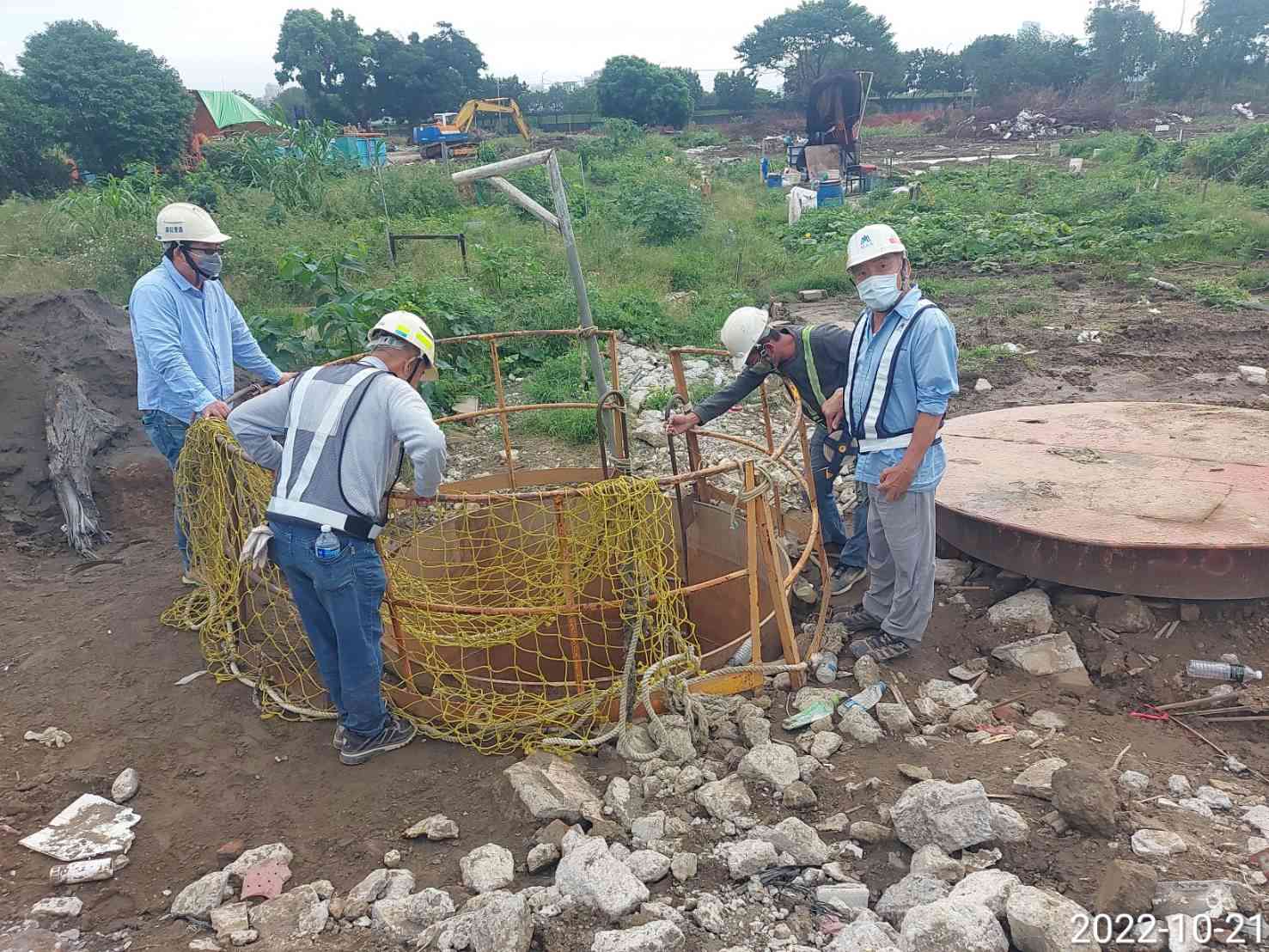 1021-整地土方工程、污水工程及管理維護(路面清理/滯洪池抽排水)
