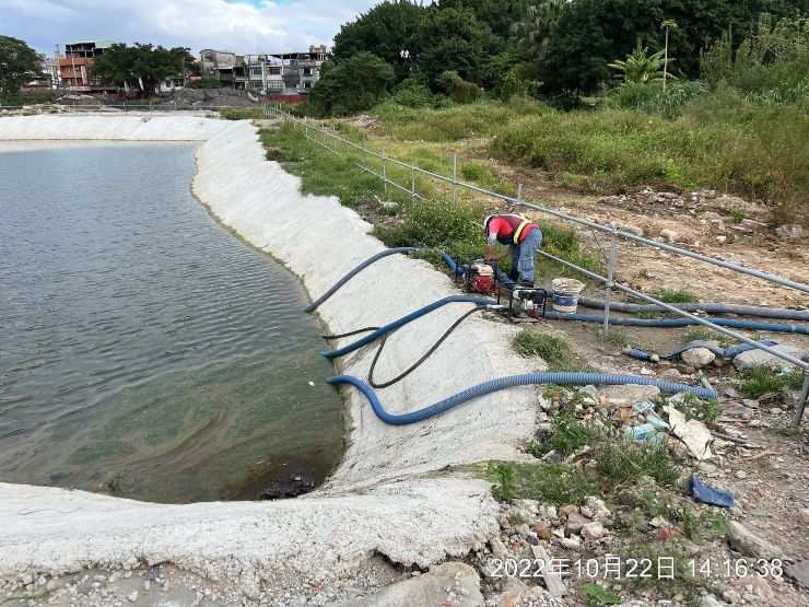 1022-整地土方工程、污水工程、安全監測、圍籬施作及管理維護(滯洪池抽排水)