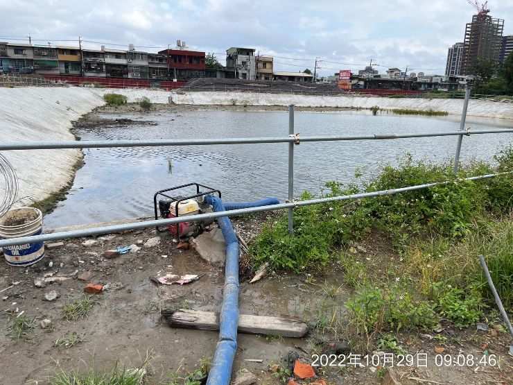 1029-整地土方工程、污水工程及管理維護(雜草處理/滯洪池抽排水)