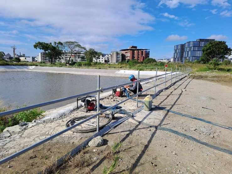 1107-整地土方工程、排水工程、污水工程及管理維護(滯洪池抽排水)