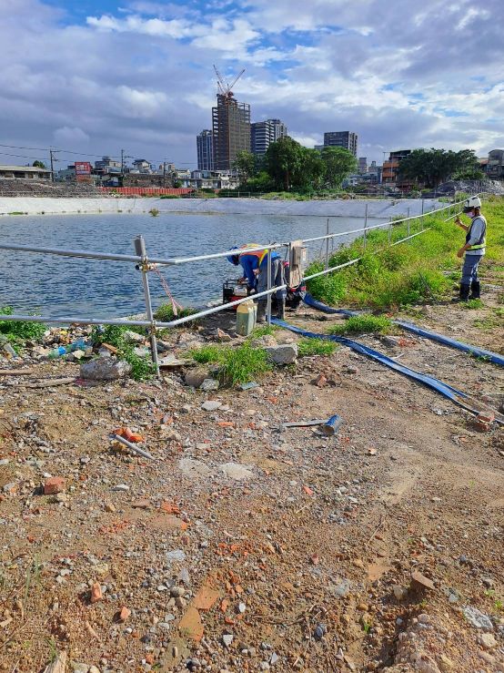 1107-整地土方工程、排水工程、污水工程及管理維護(滯洪池抽排水)