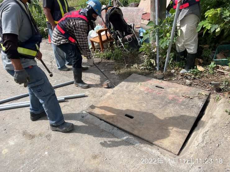 1111-整地土方工程、排水工程、道路工程、污水工程、圍籬工程及管理維護(溝蓋復原)