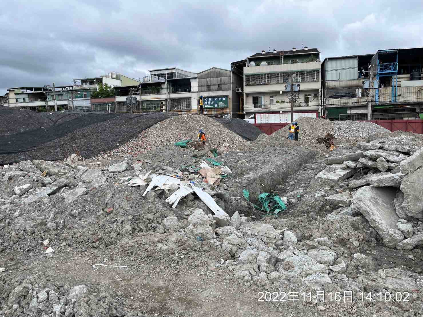 1116-整地土方工程、道路工程、污水工程及管理維護(雜草處理/防塵網覆蓋)