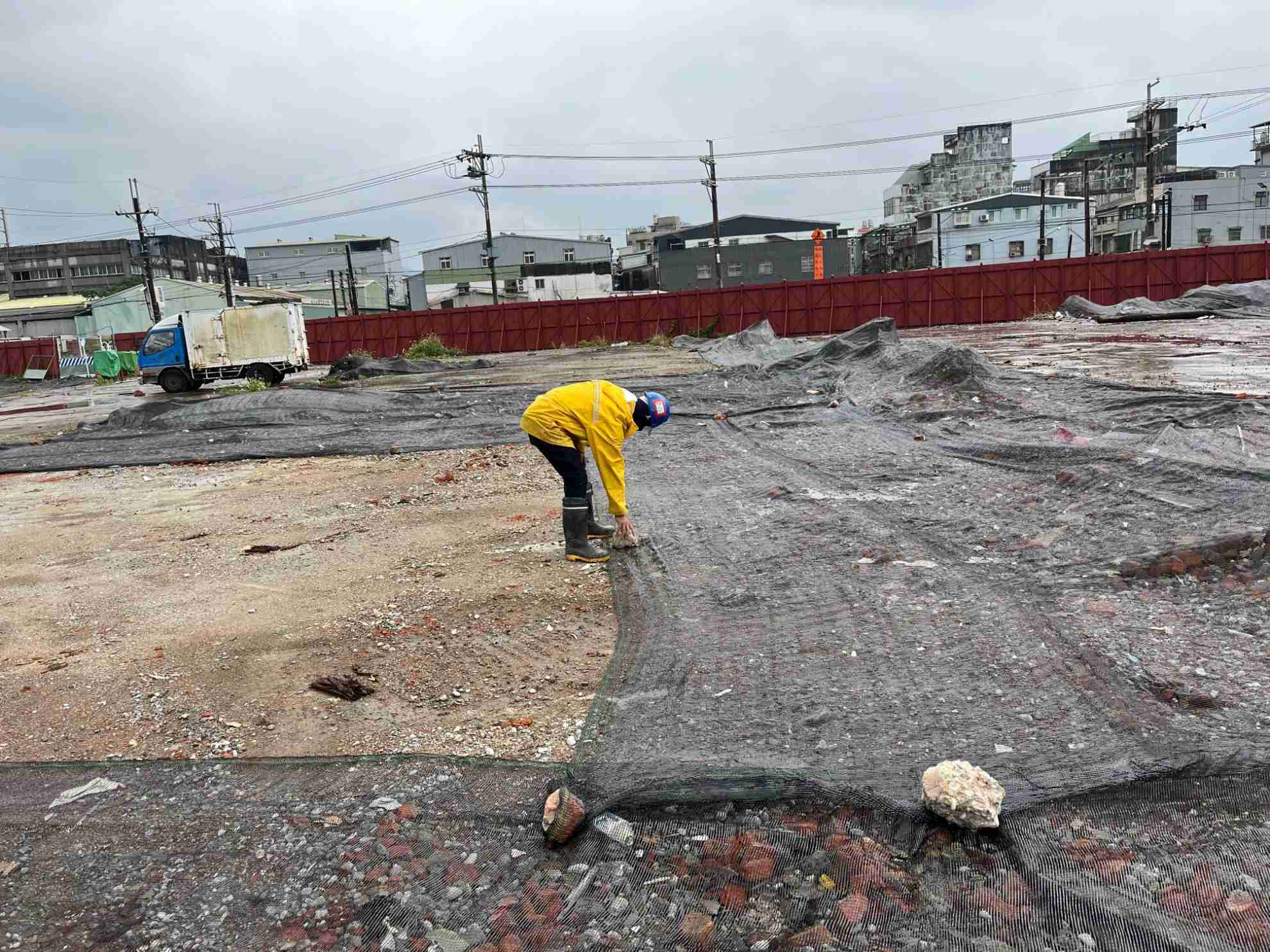 1229-整地土方工程、道路工程、污水工程及管理維護(護欄施作/防塵網覆蓋/路面清洗)