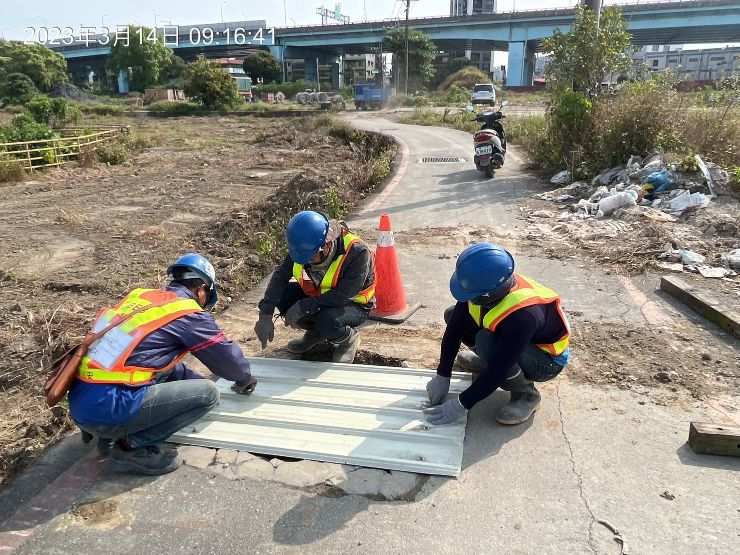 0314-整地土方工程、道路工程、排水工程、污水工程及管理維護(防塵網覆蓋/溝蓋施作/欄杆施作)