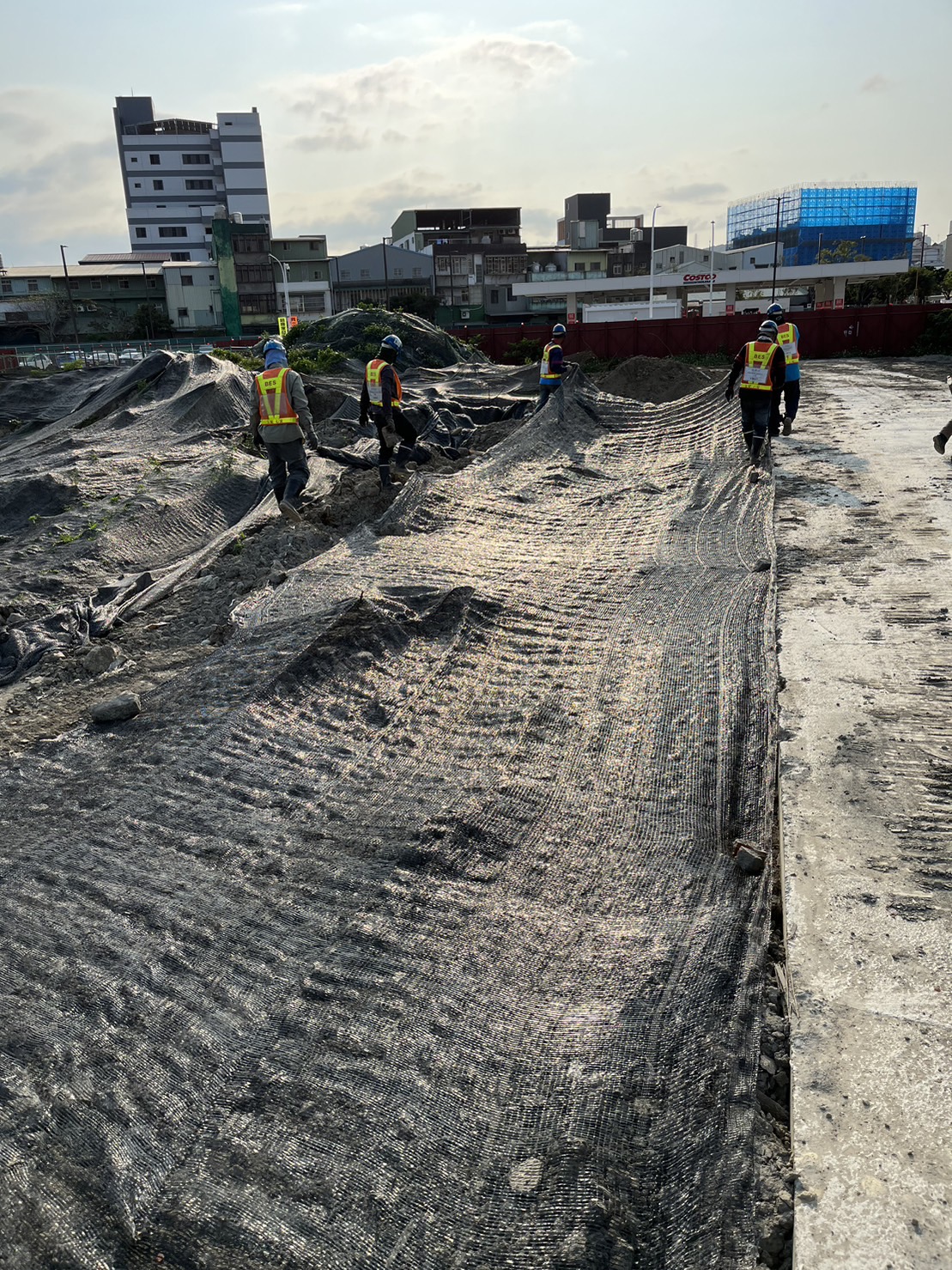 0316-整地土方工程、道路工程、排水工程、污水工程及管理維護(防塵網物蓋/護欄施作)