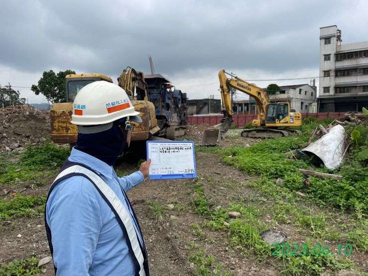 0610-整地土方工程、排水工程、汙水工程、共管工程、B8類營建廢棄物及管理維護(勤前教育)