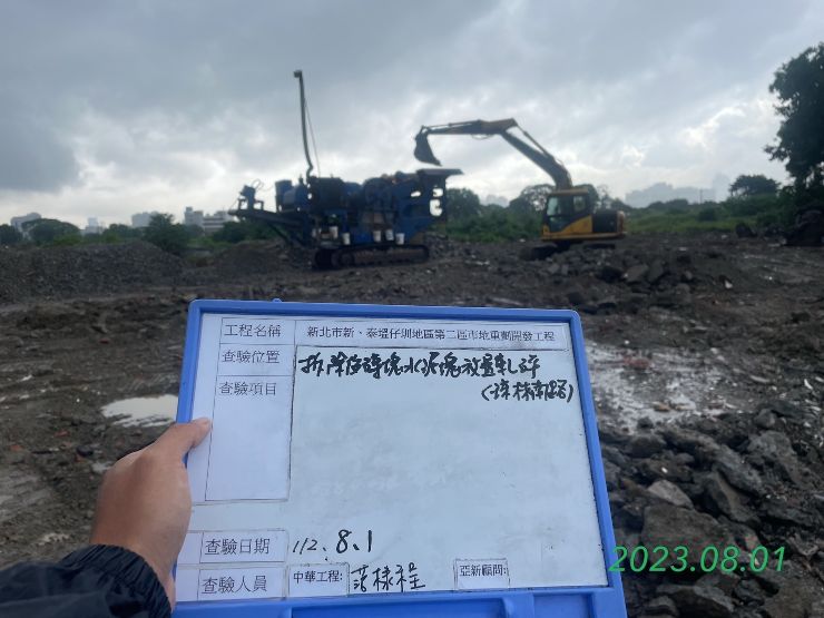 0801-整地土方工程、道路工程、排水工程、汙水工程、共管工程及管理維護(勤前教育)