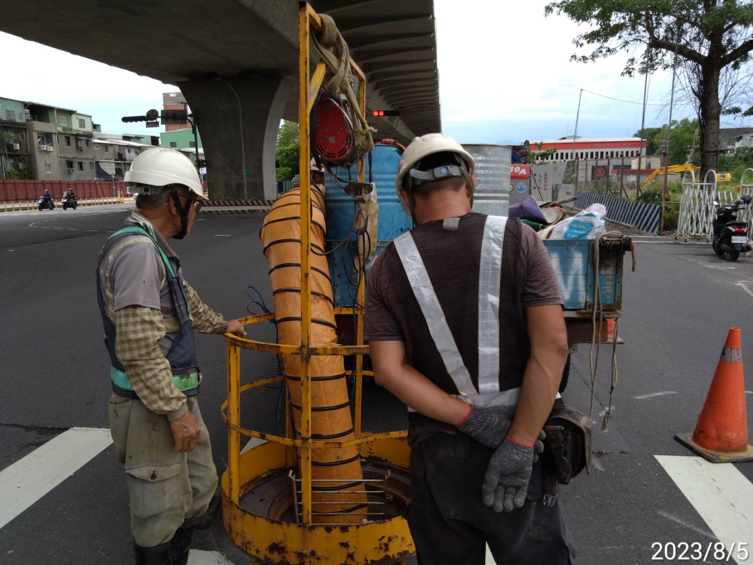 0805-整地土方工程、道路工程、排水工程、汙水工程、共管工程及管理維護(勤前教育)