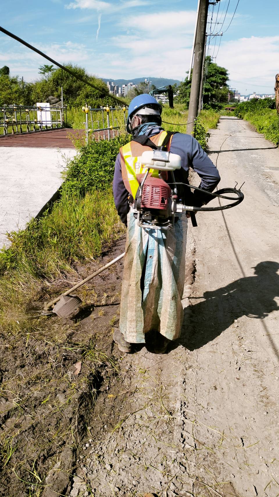 0910-排水工程及管理維護(勤前教育/雜草清除/設備檢修維護)