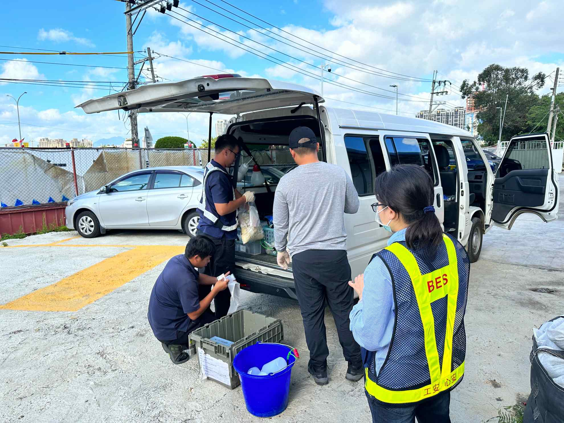 1003-整地土方工程、道路工程、排水工程、污水工程、共管工程及管理維護(勤前教育/環保局-環境監測)