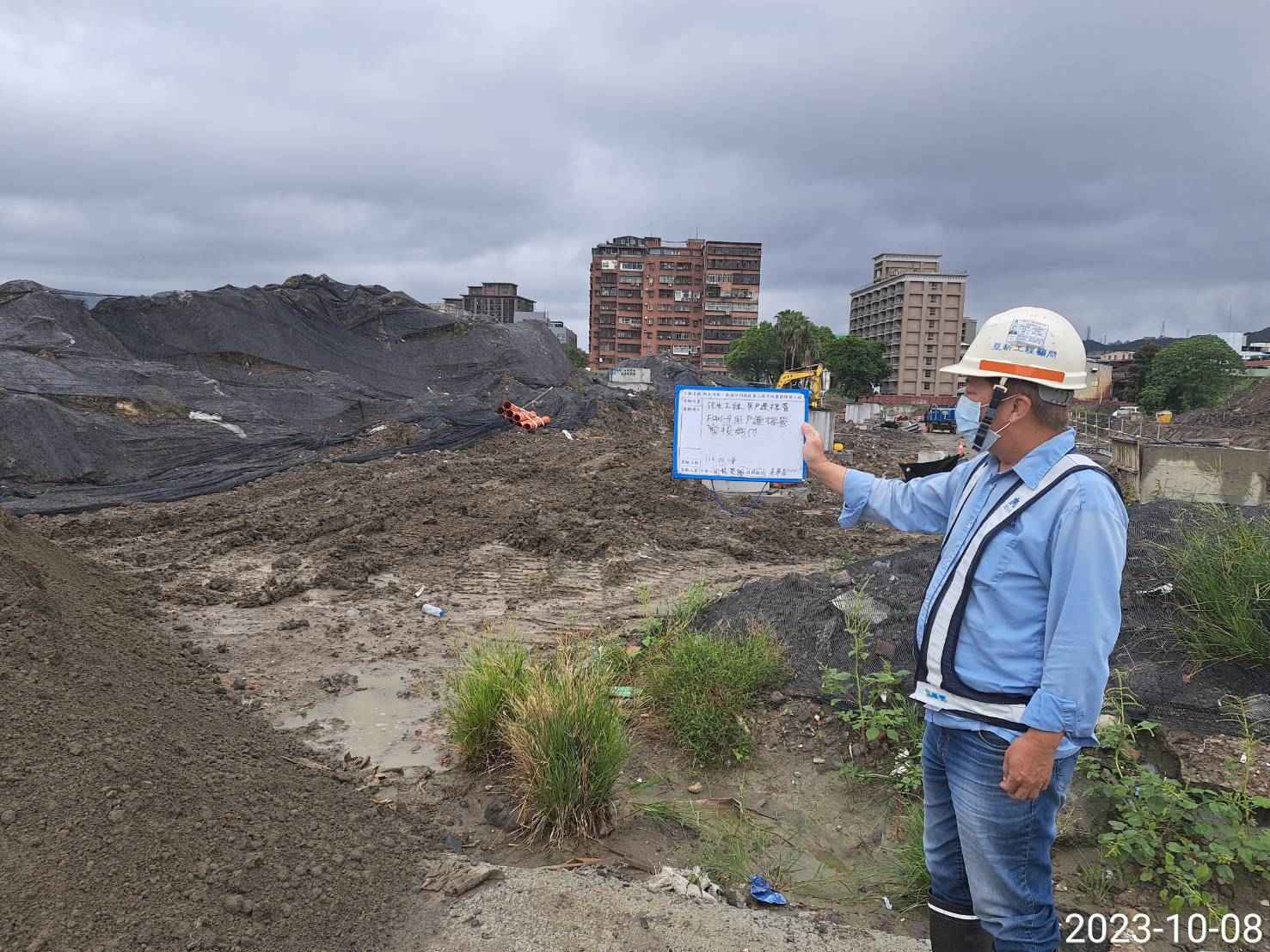 1008-整地土方工程、道路工程、排水工程、污水工程、共管工程及管理維護(勤前教育/自來水管路臨遷)