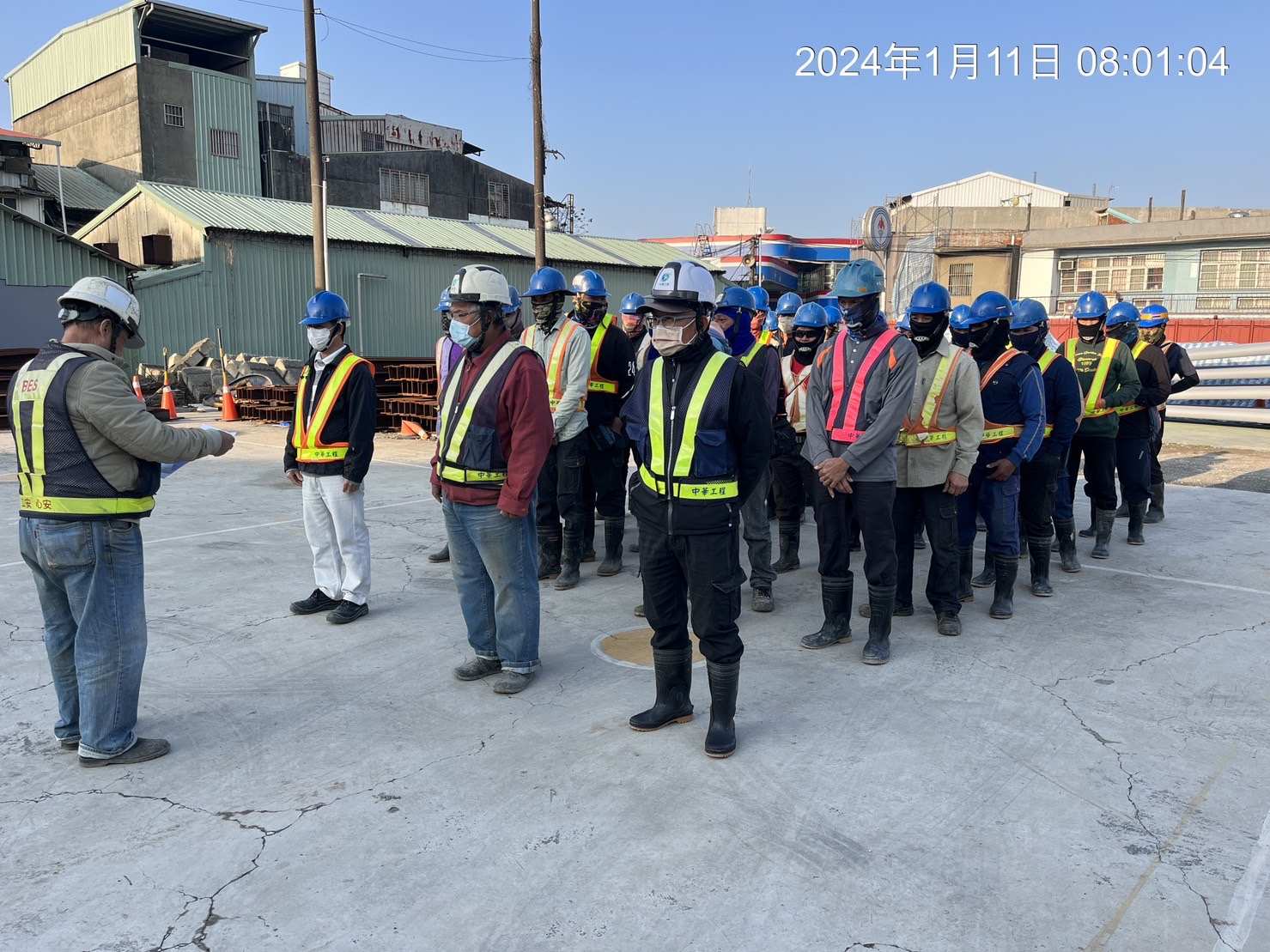 0111-整地土方工程、道路工程、排水工程、污水工程、共管工程、圍籬工程及管理維護(勤前教育)