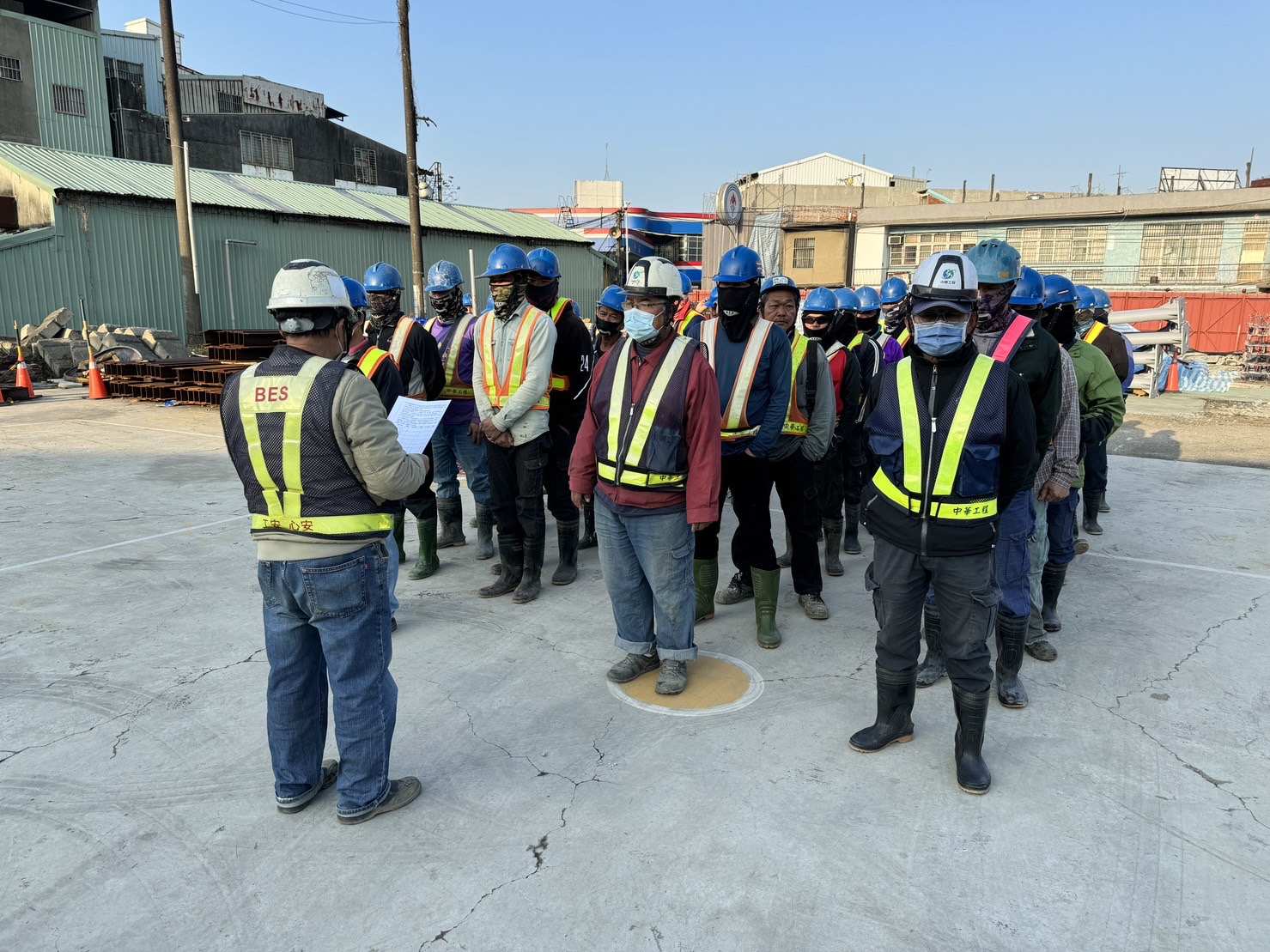 0112-整地土方工程、道路工程、排水工程、污水工程、共管工程、圍籬工程及管理維護(勤前教育)