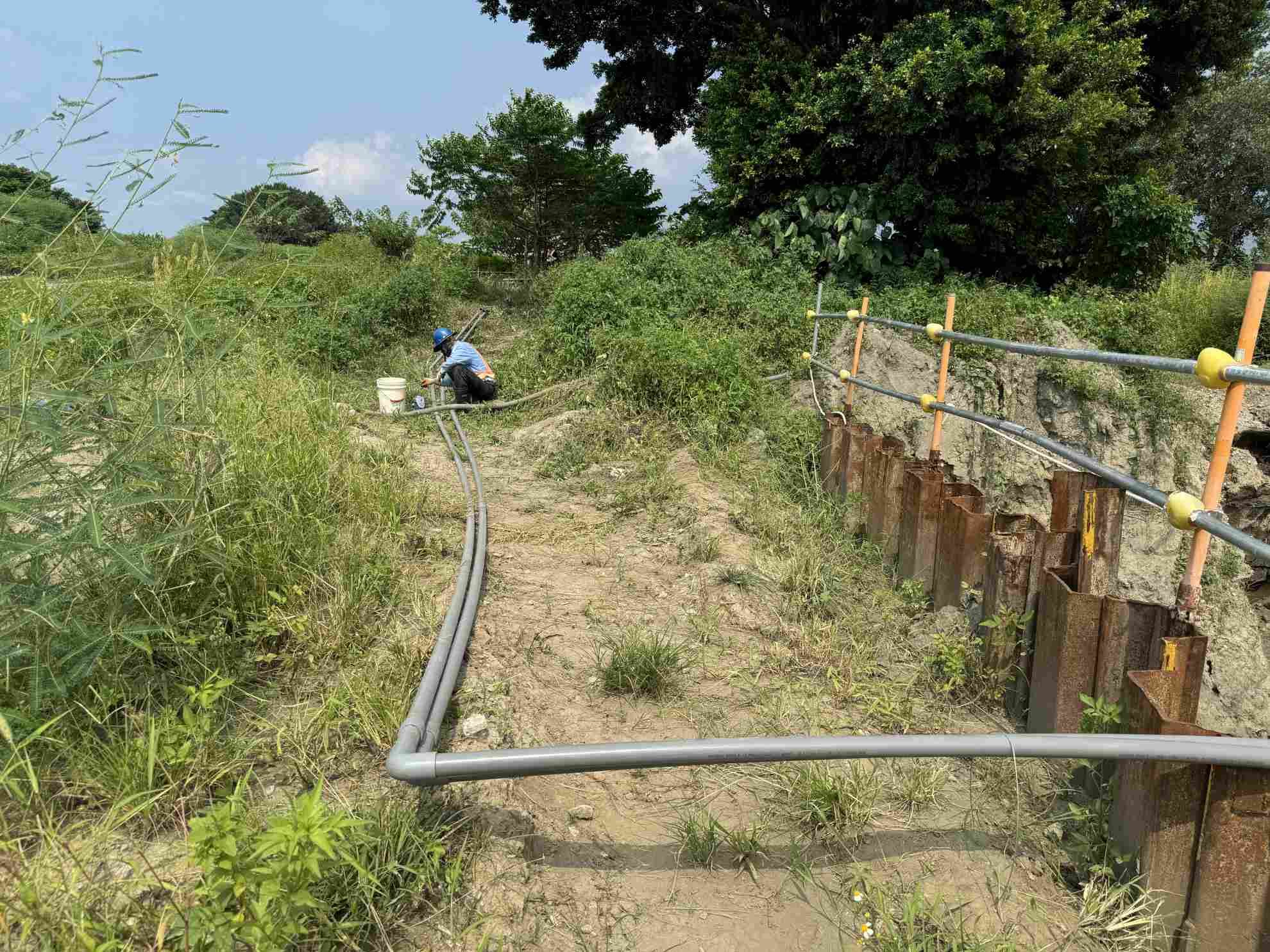 0716-整地土方工程、道路工程、排水工程、污水工程、共管工程及管理維護(勤前教育)/點井馬達管線配置 0716-整地土方工程、道路工程、排水工程、污水工程、共管工程及管理維護(勤前教育)/點井馬達管線配置