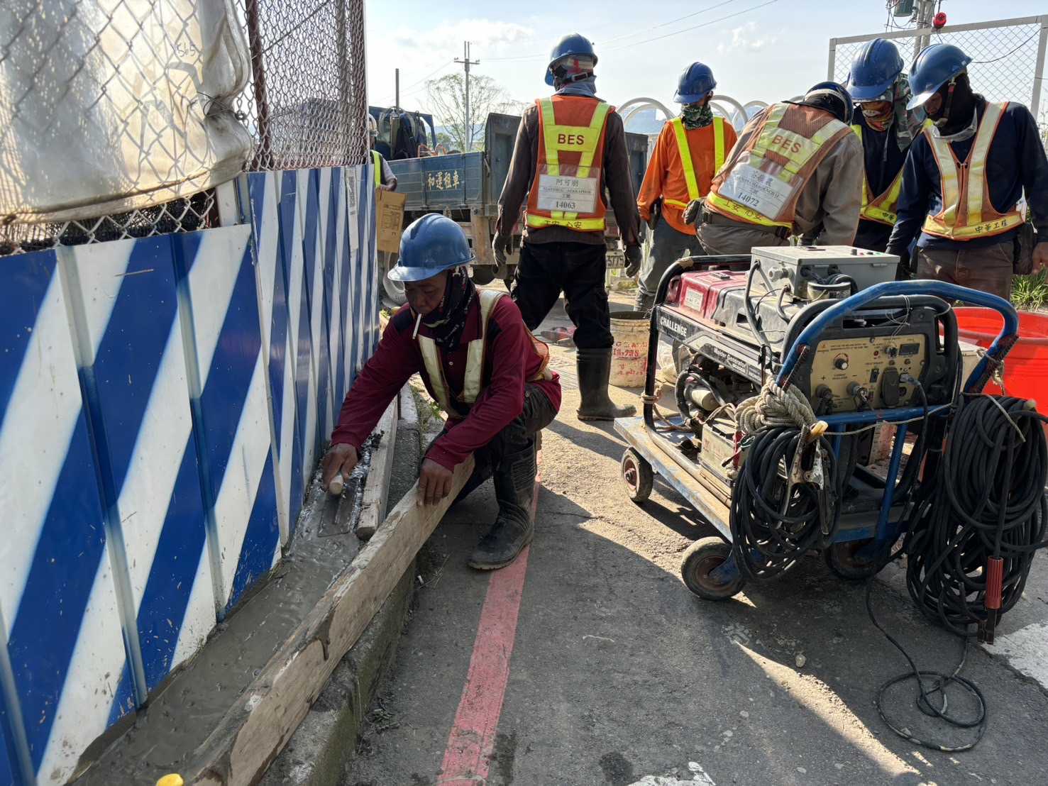 0831-整地土方工程、道路工程、排水工程、共管工程及管理維護(勤前教育)/(防溢座施工) 0831-整地土方工程、道路工程、排水工程、共管工程及管理維護(勤前教育)/(防溢座施工)