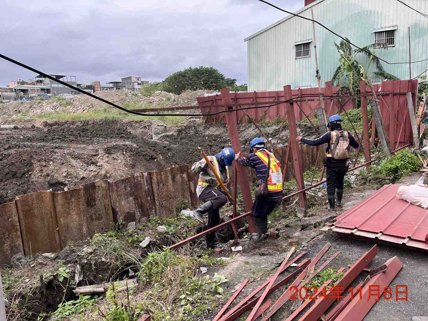 1108-整地土方工程、道路工程、排水工程、共管工程及管理維護(勤前教育/臨時圍籬封閉) 1108-整地土方工程、道路工程、排水工程、共管工程及管理維護(勤前教育/臨時圍籬封閉)