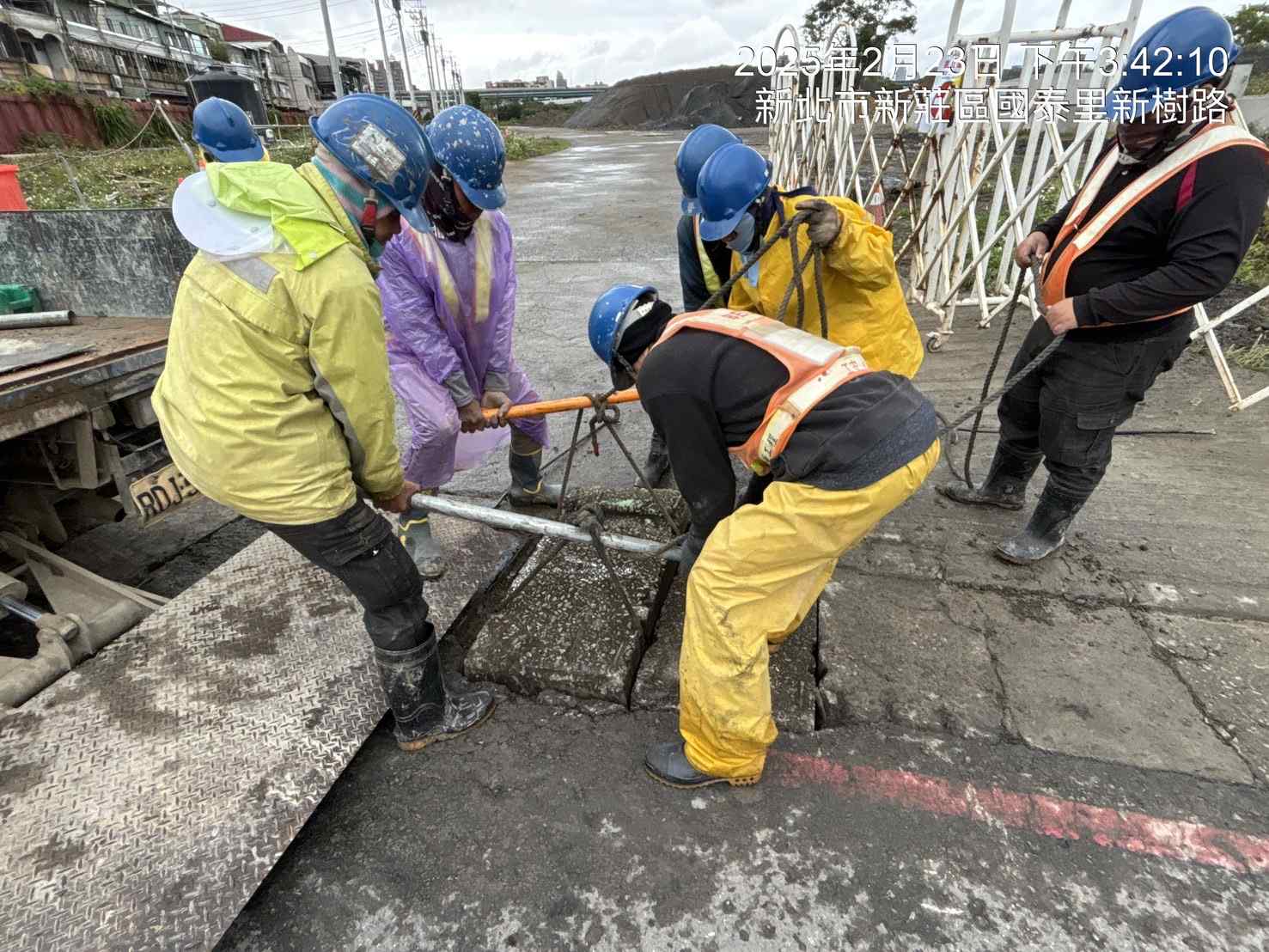 0223-管理維護(勤前教育)/西側抽排水/排水溝清理