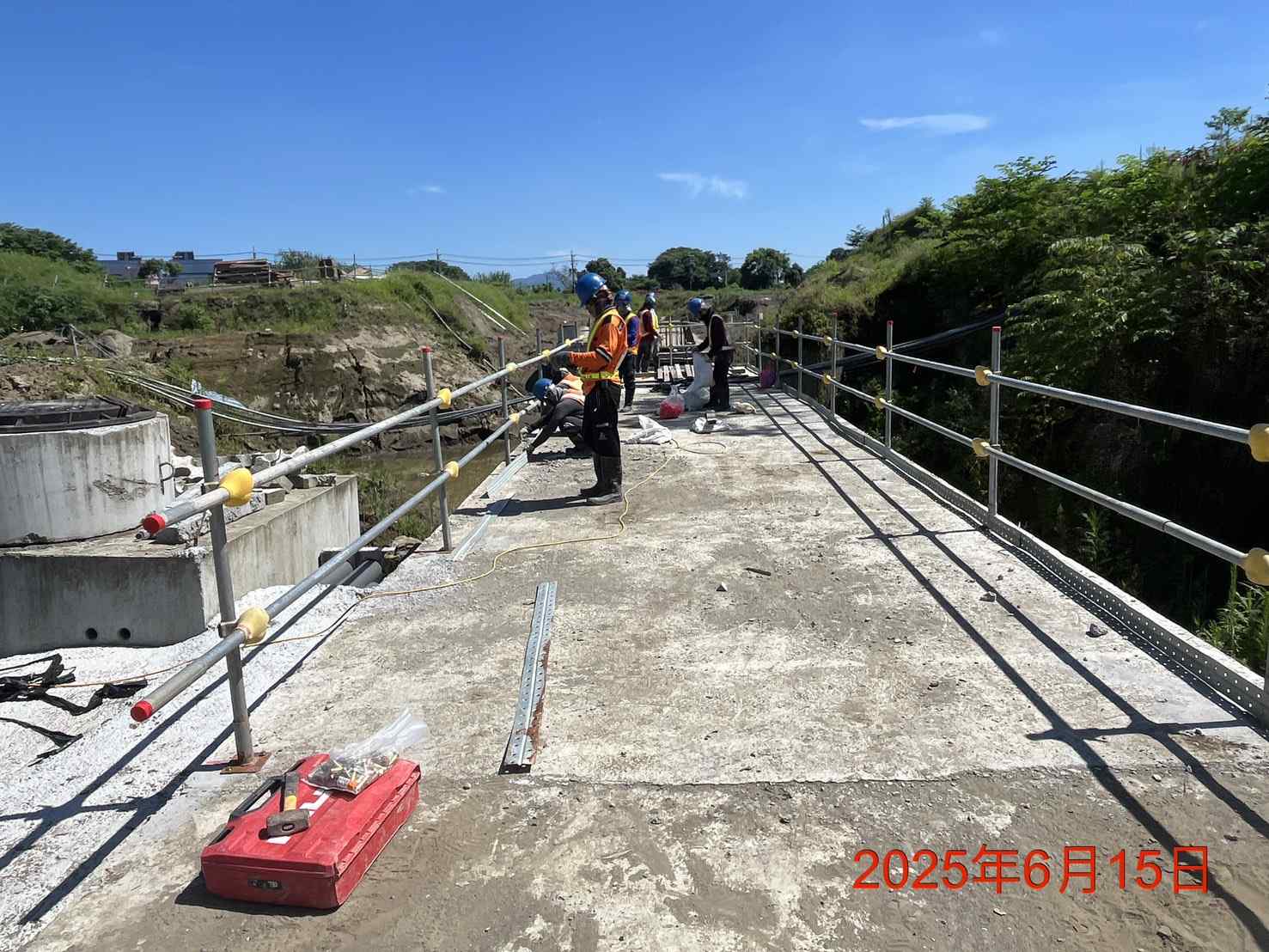 0615 道路工程、排水工程及管理維護(護欄安裝)