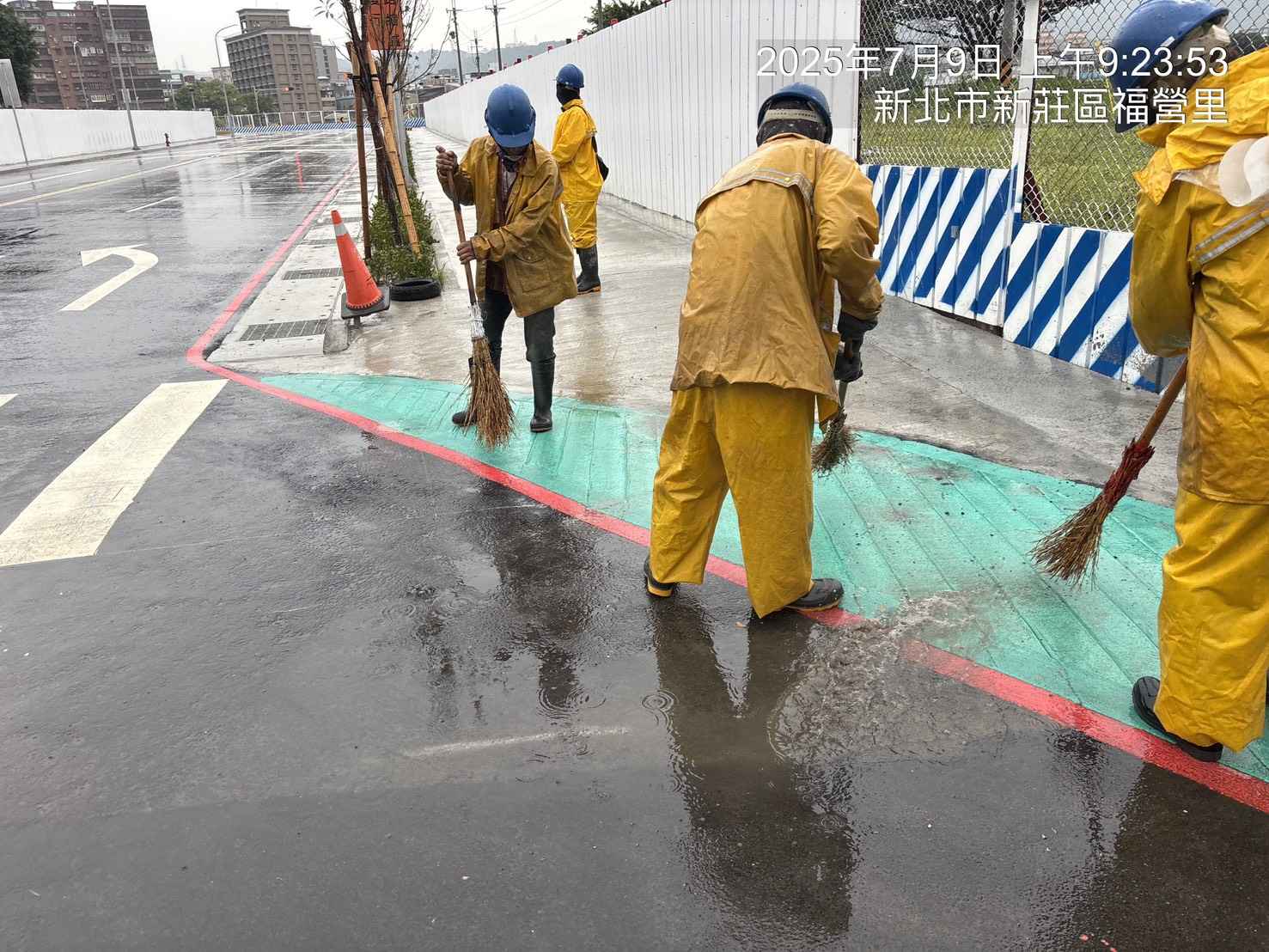 0709 (驟雨無施工)/工區管理維護