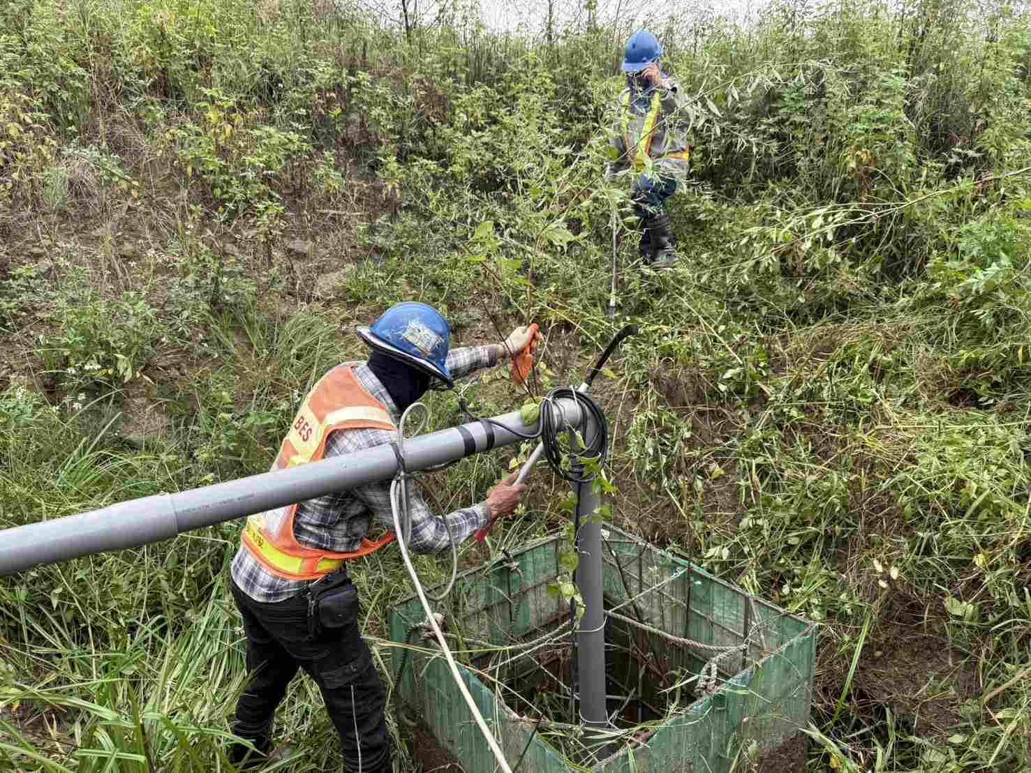 1027 整地土方工程、道路工程、排水工程、污水工程、共管工程、機電工程及管理維護/工區抽排水設備巡檢 1027 整地土方工程、道路工程、排水工程、污水工程、共管工程、機電工程及管理維護/工區抽排水設備巡檢