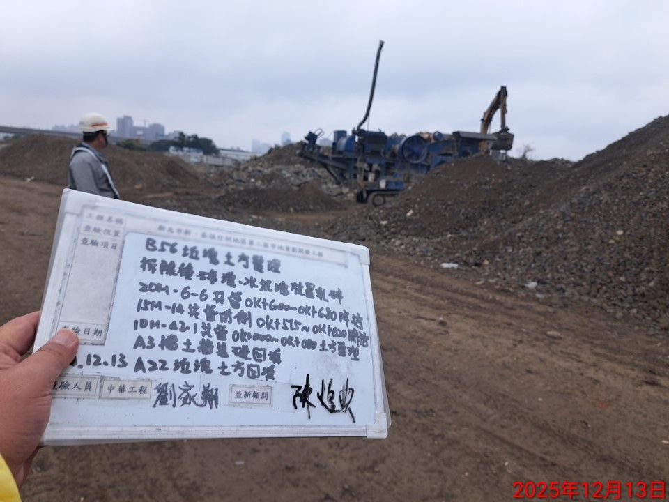 1213 整地土方工程、道路工程、排水工程、污水工程、共管工程、結構工程(橋梁)、機電工程及管理維護//PD4滯洪池邊坡防塵(水)帆布鋪設