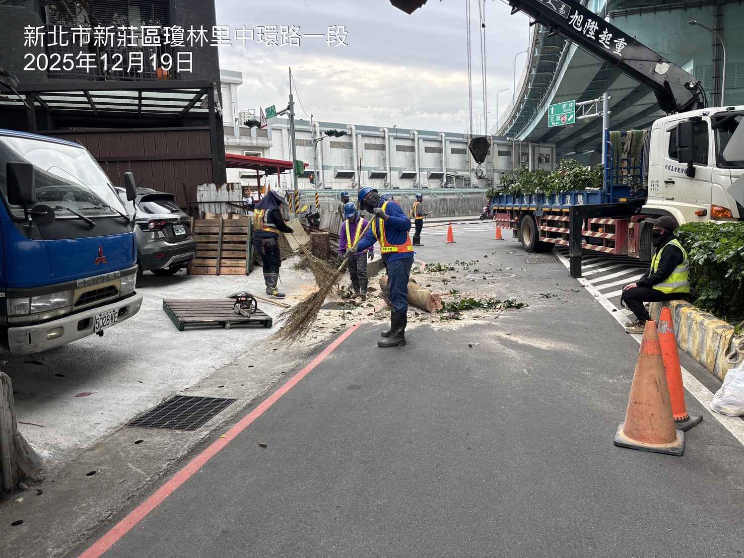 1219 整地土方工程、道路工程、排水工程、污水工程、共管工程、結構工程(橋梁)、圍籬工程、機電工程及管理維護/友善鄰里-路側樹木修剪