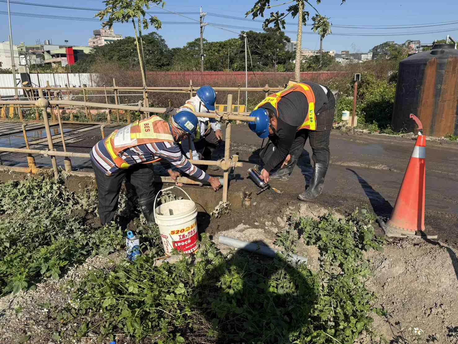 0114 整地土方工程、道路工程、排水工程、污水工程、共管工程、結構工程(橋梁)、機電工程及管理維護/洗車台管損修復