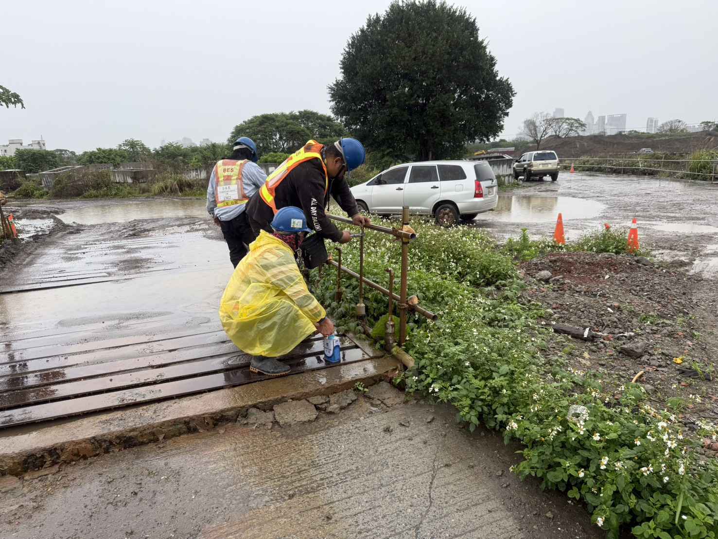 0301 管理維護-工區洗車台管損修繕/工區抽排水設備巡檢/即時監控系統檢修/工區臨時照明夜間巡檢