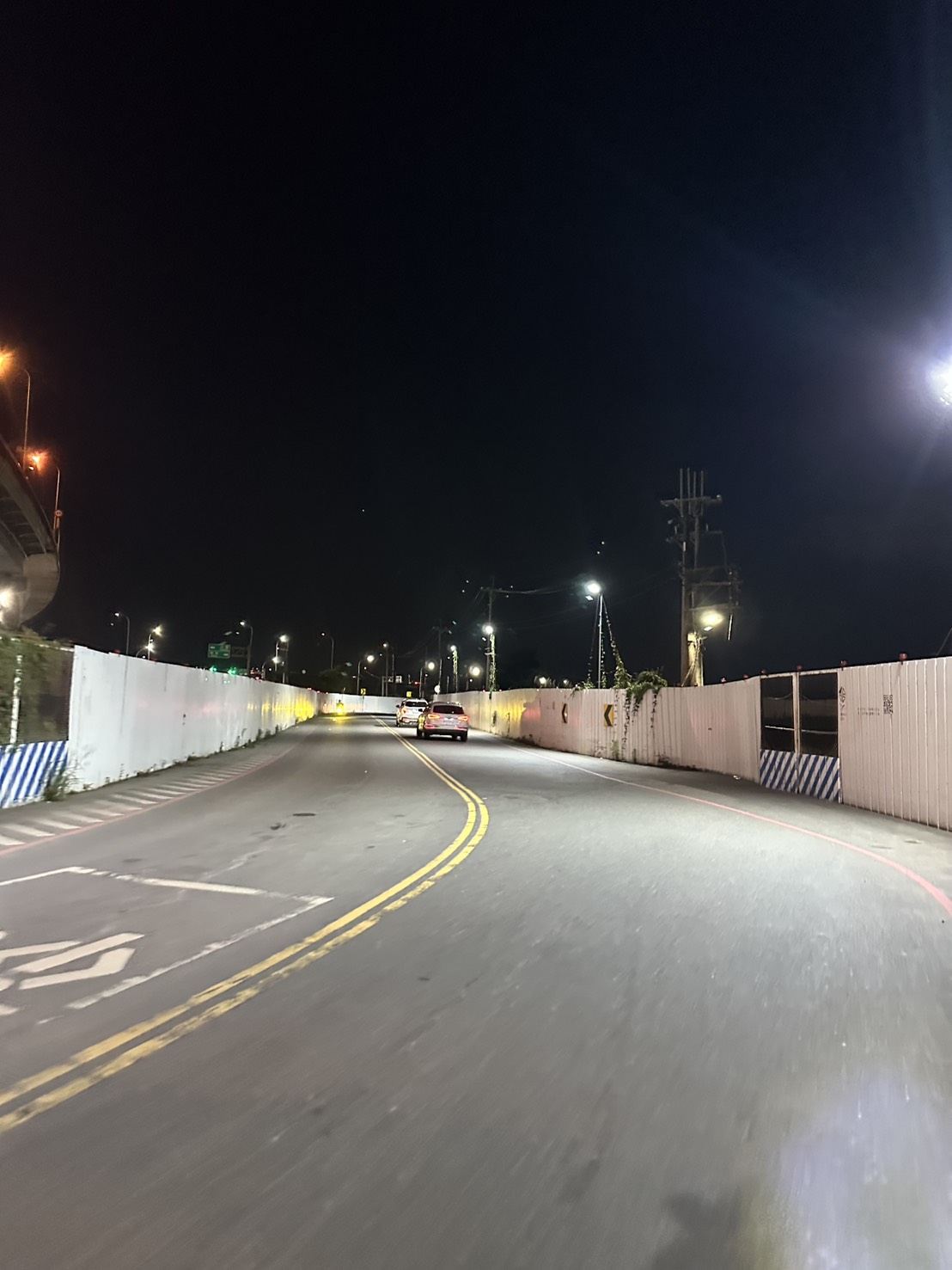 0315 共管工程、結構工程(橋梁)、機電工程及管理維護/工區臨時照明夜間巡檢