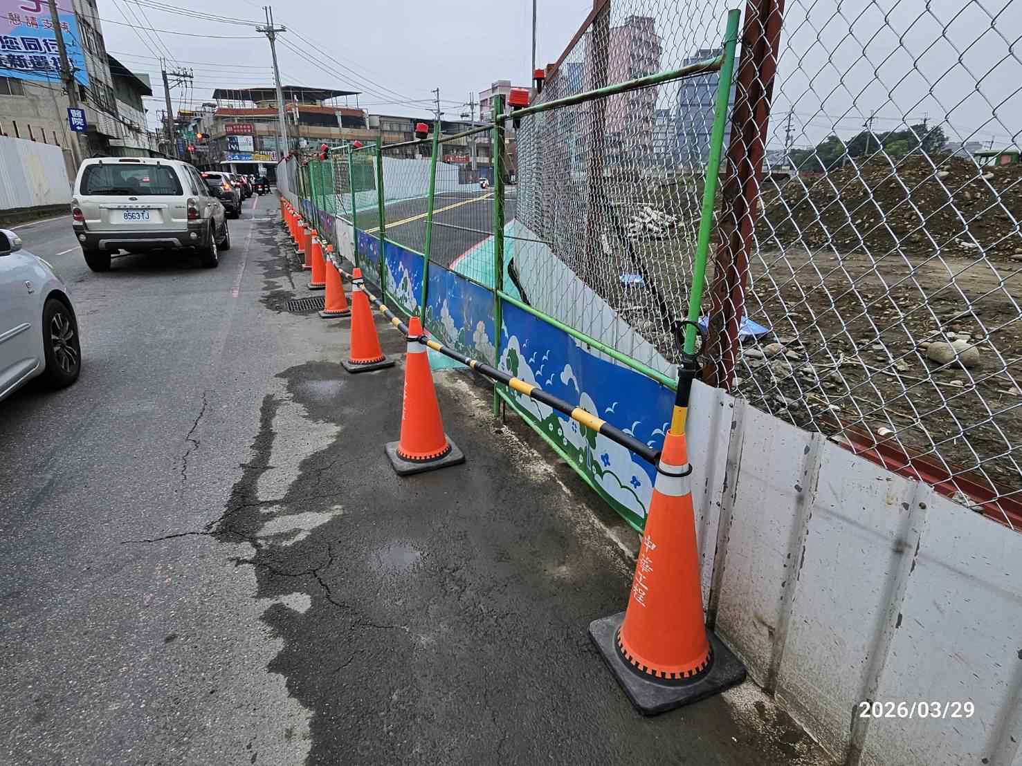0329 共管工程、圍籬工程、機電工程及管理維護/臨時替代道路西/南向圍籬復原