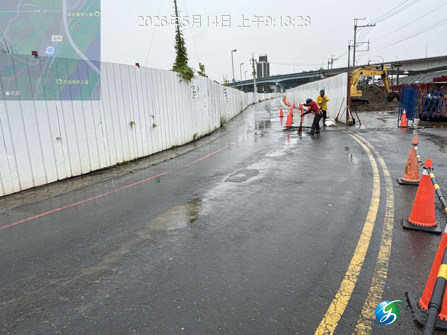 0514 管理維護/工區驟雨祛水/排水溝防汛清理/路面坑洞修補