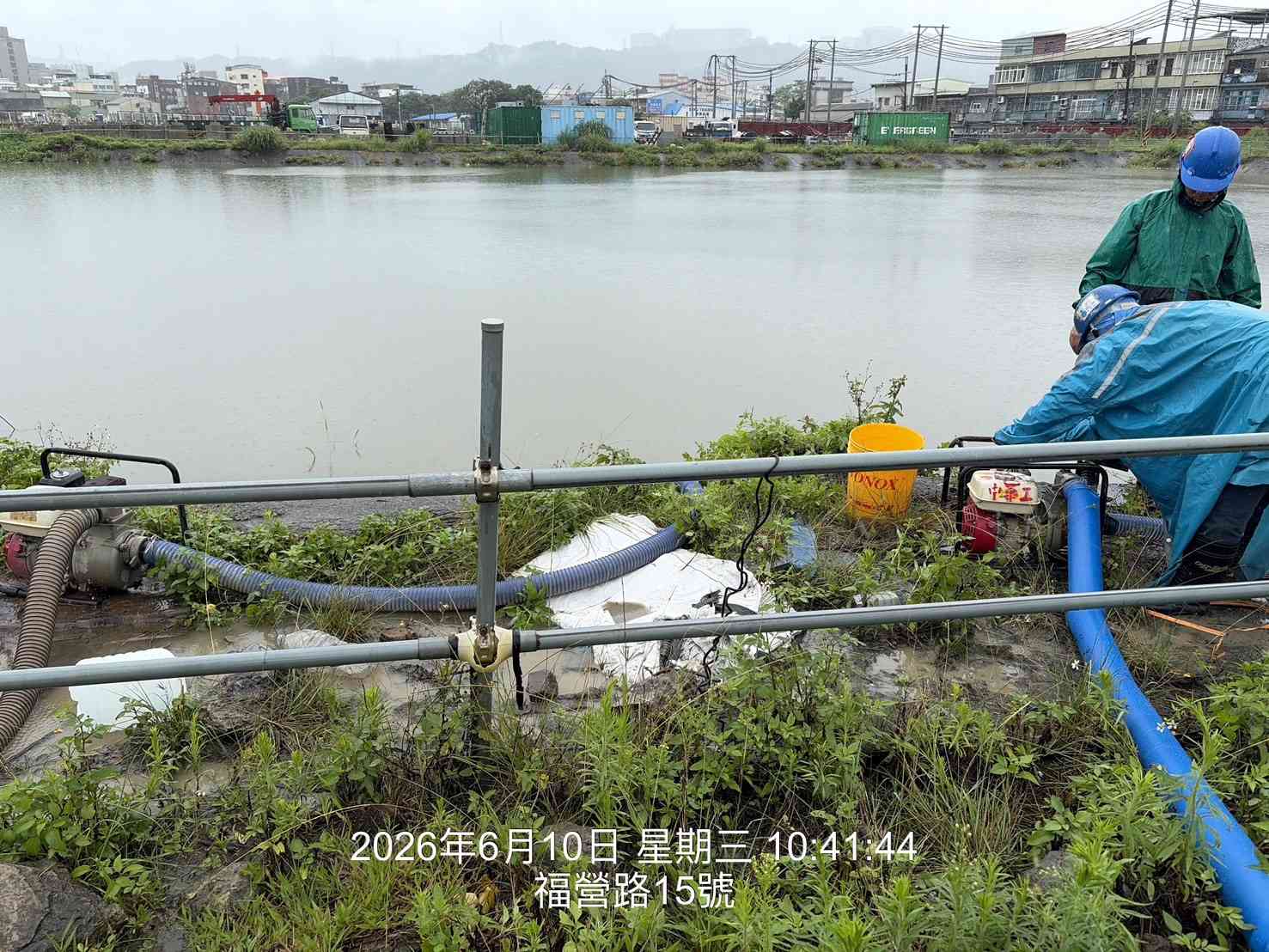 0610 整地土方工程、道路工程、排水工程及管理維護/工區積水、抽排水