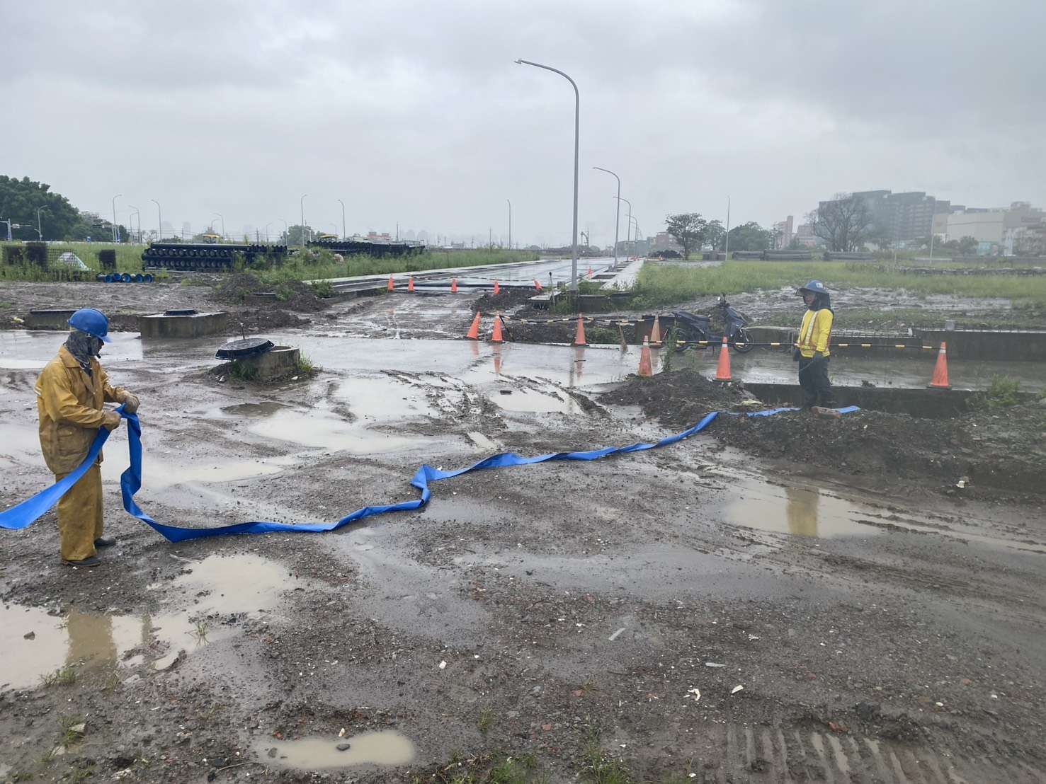 0626 整地土方工程、道路工程、共管工程、圍籬工程、機電工程及管理維護/抽排水
